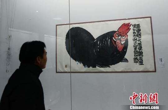 王憨山绘画精品展湘潭开幕 70余件花鸟作品集中亮相